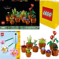 LEGO ICONS VALENTÍNSKA SADA KVETY DARČEKOVÉ MALÉ RASTLINY 10329 + 40647