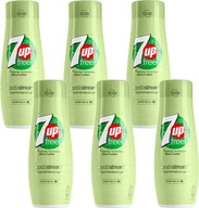 6X SODASTREAM SIRUP 7UP BEZPLATNÝ KONCENTRÁT S NULOVÝM CUKROM PRE SATURÁTOR