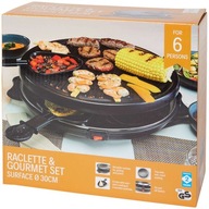 SADA RACLETTE a GOURMET pre 6 OSÔB - ELEKTRICKÝ STOLNÝ GRIL - 800W