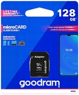 Goodram microSD (SDXC) 128 GB microSD karta