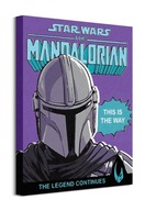 Obrázky Obraz na plátne The Mandalorian 2 This is the Way Star Wars 40x50