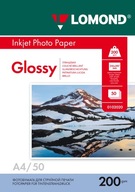 FOTOPAPIER A4 na fotografie LESK 200g 50 ks