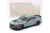 SOLIDO FORD SHELBY MUSTANG GT500 2022 šedá metalíza/zelená 1:18