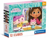 PUZZLE CUBE OTOČNÉ BLOKY CUBI 12 GABBY'S DOMČEK PRE BÁBIKY CLEMENTONI 41193