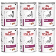 Royal Canin DOG Renal 6x 410g plechovka