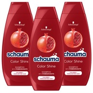 Schauma Shampoo Color Shine s UV filtrom 400ml x 3