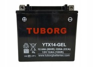 Prídavná batéria Tuborg YTX14-GEL 12Ah pre Mercedes Chrysler JEEP