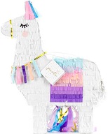 NARODENINOVÁ PINATA FAREBNÁ LÁMA NARODENINOVÁ PINATA PRE DETI 49 CM