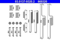 ATE 03.0137-9320.2 Sada príslušenstva, brzdové čeľuste