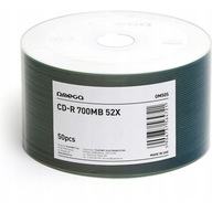 CD-R 700MB OMEGA 52x vo fólii (50 ks) (56472)