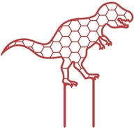 RASTLINNÝ KVET PODPORNÝ REBRÍK PERGOLA DINOSAUR