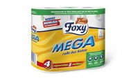 Toaletný papier Mega Foxy 3w celulóza 4 rolky