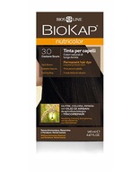 BioKap Nutricolor farba na vlasy 3.0 Tmavohnedá 140 ml