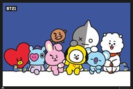 Plagát BT21 pre fanúšikov BTS Mang Cooky 91,5x61 cm