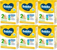 6 x dojčenské mlieko BEBIKO 2 600g