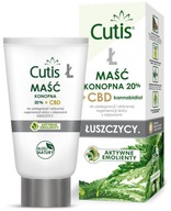 Cutis Ł konopná masť 20% + CBD AZS psoriáza 120ml