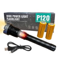 XHP120 TACTICAL ULTRA VÝKONNÉ LED ZOOM USB LIGHT