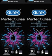 DUREX Perfect Gliss MOISTURIZED THICK ANAL 20 ks.