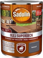 SADOLIN Superdeck ANTRACITOVÝ olej na drevo 5L