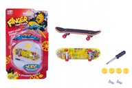 Fingerboard Mini Finger Skateboard so svetlom