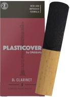 Klarinetový plátok Bb 2.0 RICO Plasticover Black