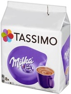 Tassimo Milka Mliečna čokoláda horúci nápoj kapsule 8 kusov horká čokoláda