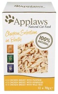 Applaws ChickenSelection MultiPack vrecúška 12x70g