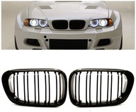 Ľadvinový gril BMW E46 2D COUPE 1998-2007 DUAL CARBON