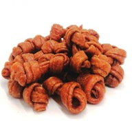 MACED Duck Knots Mäkký kačací uzol pre psov 6cm 500g