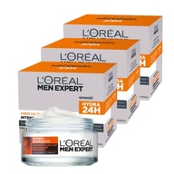 3x Loreal Men Expert hydratačný krém na tvár s Active Defense System