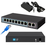 Switch PoE / PoE+ 8 PORT GIGABIT 96W PERSES