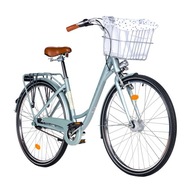 Dámsky mestský bicykel Romet Pop Art 28 Lux grey L