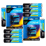 8x BATTERY XTREME Ni-MH AAA R3 1.2V 1100mAh BATÉRIE 2 BALENIE