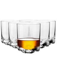 Krosno sada pohárov na whisky nápoje 280ml x6 Mixology vlna hrubé dno