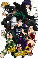 Anime Manga My Hero Academia plagát bnha_016 A1+