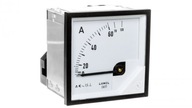 Analógový doskový ampérmeter 60/120A 72x72mm IP