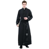 PRIEST outfit, prevlek, sutanový golier, opasok, r56