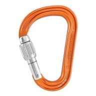 Petzl Attache karabína so skrutkovacím zámkom, medená