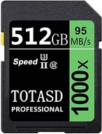 TOTASD 1000X 512GB SDXC pamäťová karta