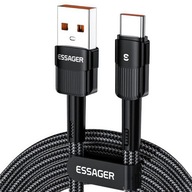 ESSAGER Káblová nabíjačka TYP C USB C Rýchla 100W 2M