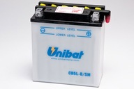 Batéria Unibat CB5L-B, YB5L-B, 5AH, 65A