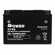 BPower Supreme GEL GT9B 12V 8Ah 125A YT9B