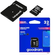 PAMÄŤOVÁ KARTA MICRO SD GOODRAM 32GB SD ADAPTÉR