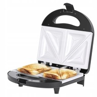 Keramický hriankovač sendvičovač na chrumkavé toasty, pevný 850 W