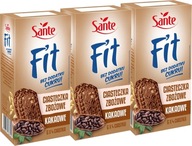 SANTE FIT KAKAOVÉ CEREÁLNE COOKIES BEZ CUKRU x3