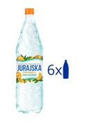 6x Jurajska Sýtený nápoj s príchuťou pomaranča 1,5l