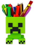 MINECRAFT CREEPER COLOR ORGANIZER VEĽKÝ STOLNÝ KONTAJNER PRE DIEŤA