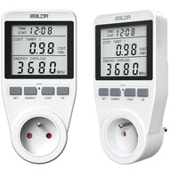 WATT METER SPOTREBY ENERGIE METER VÝKONU S DISPLEJOM BEZPEČ