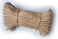 JUTA dekoračné plachtárske lano 10mm 100m
