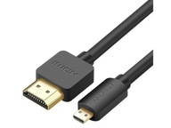 Micro HDMI - HDMI kábel UGREEN v 2.0 4k 60Hz 3 m